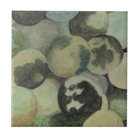 ブラッククルミ タイル (正面)