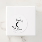 ブラッククレセントムーン占星術 ブライダルシャワー フェイバータグ (インサイチュ)