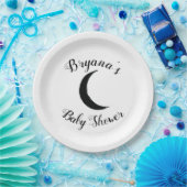 ブラッククレセント ダークムーン 占星術 十二星座 パーティー ペーパープレート (パーティー)