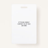 ブラッククレヨン&スターズカラフルスクール先生 バッジ (裏面)