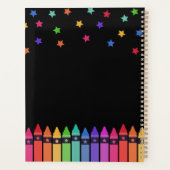 ブラッククレヨン&スターズカリキュラム先生プランナー プランナー手帳 (裏面)