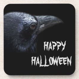 ブラッククロウのハロウィンハードプラスチック コースター