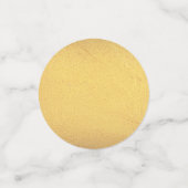 ブラッククロウオンブランチ抽象芸術レッドローズ金ゴールド コンフェッティ (スモール正面)