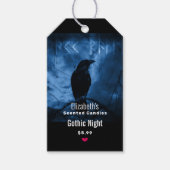 ブラッククロウズラーンズダークゴシックスタイルショップ ギフトタグ (正面)