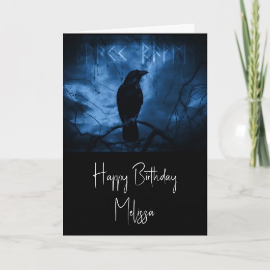 ブラッククロウズラーンズダークゴシックスタイル カード (正面)