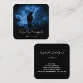 ブラッククロウズラーンズダークゴシックスタイル スクエア名刺 (正面/裏面)