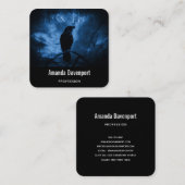 ブラッククロウズラーンズダークゴシックスタイル スクエア名刺 (正面/裏面)