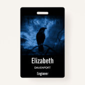 ブラッククロウズラーンズダークゴシックスタイル バッジ (裏面)