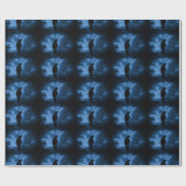 ブラッククロウズラーンズダークゴシックスタイル ラッピングペーパー (フラット)