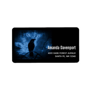 ブラッククロウズラーンズダークゴシックスタイル ラベル