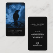 ブラッククロウズラーンズダークゴシックスタイル 名刺 (正面/裏面)