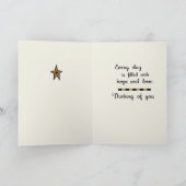 ブラッククロウハウス勇気付けられる カード (内部)