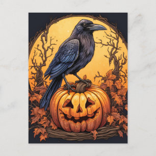 ブラッククロウハッピーハローウィン ポストカード