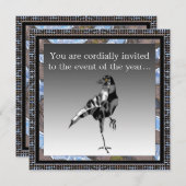 ブラッククロウパーティの招待状 招待状 (正面/裏面)
