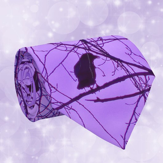 ブラッククロウパープルスカイ ネクタイ