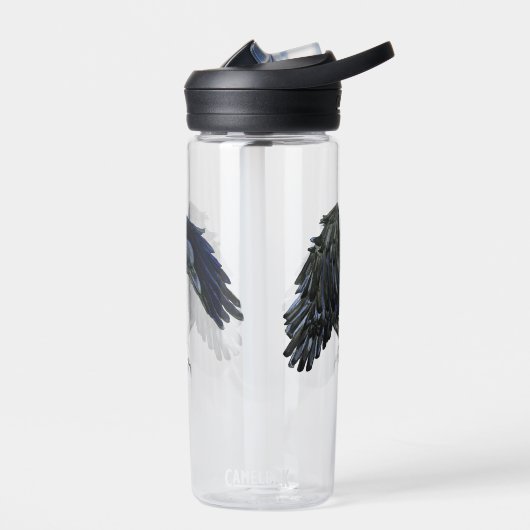 ブラッククロウマスターオブタイムイラストレーション ウォーターボトル (左面)