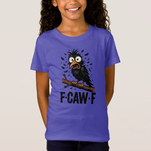 ブラッククロウ - F-CAW-F -  Tシャツ (正面)