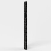 ブラッククロコダイル皮プリント Case-Mate iPhoneケース (裏面/右)