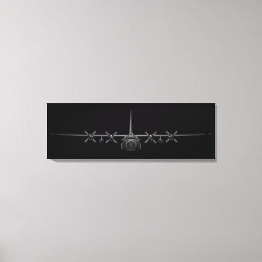 ブラッククロムハーク キャンバスプリント (正面)