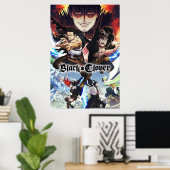 ブラッククローバースペードアーク ポスター (ホームオフィス)