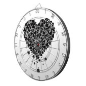 ブラッククローバーハート ダーツボード (正面右)