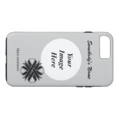 ブラッククローバーリボンTmpl by Kenneth Yoncich Case-Mate iPhoneケース (裏面(横))