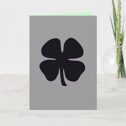 ブラッククローバー アイルランド式の葬儀のグリーティングカード カード (正面)
