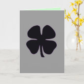 ブラッククローバー アイルランド式の葬儀のグリーティングカード カード (黄色い花)