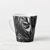 ブラッククロームミューズ カフェラテマグ (左アングル)