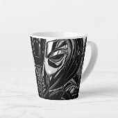 ブラッククロームミューズ カフェラテマグ (右アングル)