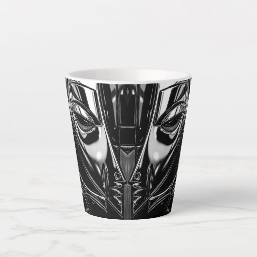 ブラッククロームミューズ カフェラテマグ (正面)