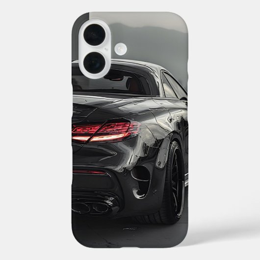 ブラッククーペパフォーマンス Case-Mate iPhoneケース (裏面)
