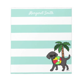 ブラッククールラブラドールサングラス ノートパッド