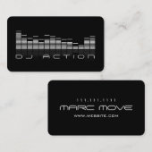 ブラッククールDJミュージッククラブエンターテイメント 名刺 (正面/裏面)