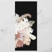 ブラックグラス熱帯プレミアムフローラ結婚ズ プログラム (裏面)