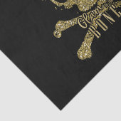 ブラックグラムトザボーン金ゴールドグリッタースカル 薄葉紙 (詳細)