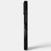 ブラックグランピシュナウザーポートレート Case-Mate iPhoneケース (裏面 / 左)