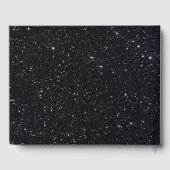 ブラックグリッターインフィニティハートゲストハウス ゲストブック (裏面)