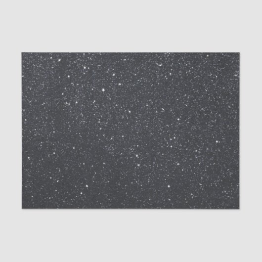 ブラックグリッターグレー美しいまばゆみ目 薄葉紙 (正面)