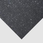 ブラックグリッターグレー美しいまばゆみ目 薄葉紙 (詳細)