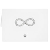 ブラックグリッターダイヤモンドインフィニティテーブル座席表 (裏面横)