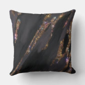 ブラックグリッター枕 クッション (裏面)