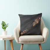 ブラックグリッター枕 クッション (椅子)