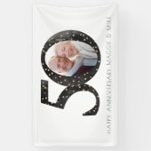 ブラックグリッター50周年記念写真 横断幕 (縦)