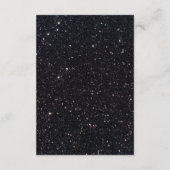 ブラックグリッター ダイヤモンド インフィニティ セーフティー メジャーズ エンクロージャーカード (裏面)