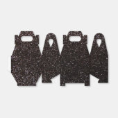 ブラックグリッター フェイバーボックス (折り畳みなし)