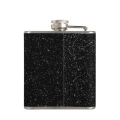 ブラックグリッター フラスク (裏面)