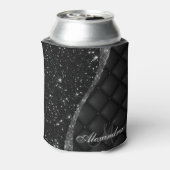 ブラックグリッターanfグリッター 缶クーラー (缶裏面)