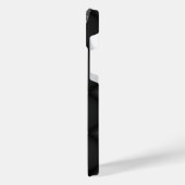 ブラックグリッターanfグリッター iPhoneケース (左側面)