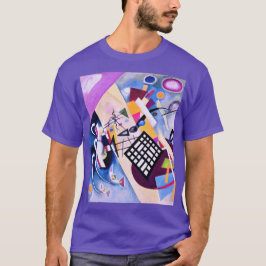 ブラックグリッド – Kandinsky Tシャツ